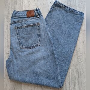 Anine Bing- The Fritz Mid Rise Barrel Ankle/ Vintage Light Blue- Size 28